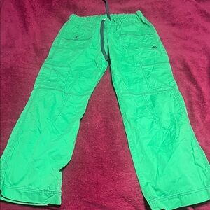 Dickies Bright Green Cargo Pants/scrubs
